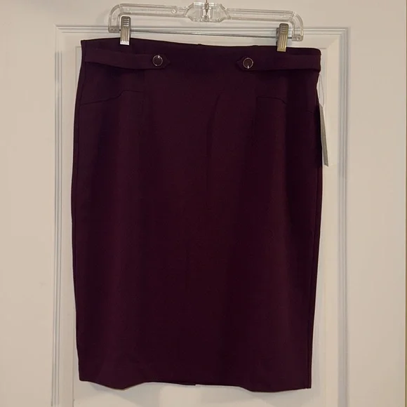 Purple mini skirt, L - Picture 6 of 9
